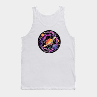 Nebulous Gas Giants Tank Top